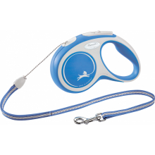 Повідець-рулетка трос flexi COMFORT Cord S (синій)