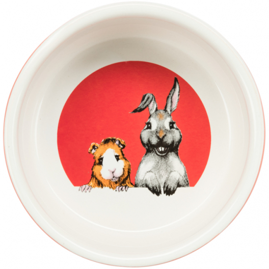 Миска керамічна "Honey & Hopper" для гризунів TRIXIE - 1
