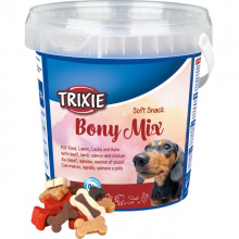 Ласощі для собак Trixie "Bony Mix", м'ясне асорті (500 г)