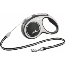 Повідець-рулетка трос flexi COMFORT Cord S (чорний)