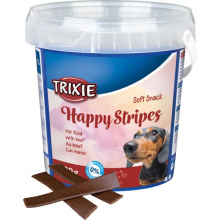 Ласощі для собак Trixie "Happy Stripes", зі смаком яловичини (500 г)