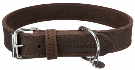 Нашийник шкіряний "Rustic" L-XL для собак - 1