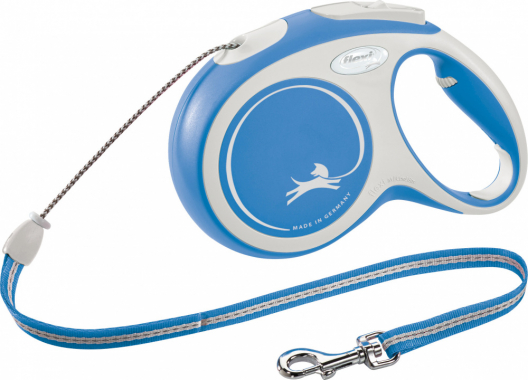 Повідець-рулетка трос flexi COMFORT Cord M(8м) (синій) - 1