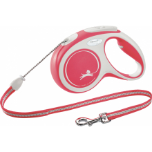 Повідець-рулетка трос flexi COMFORT Cord M (червоний)