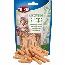 Ласощі для котів Trixie, курячі міні-палички (50 г)