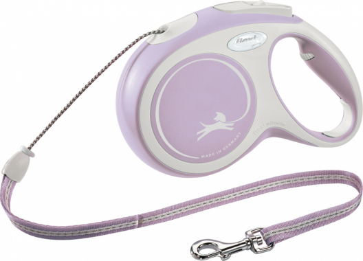 Повідець-рулетка трос flexi COMFORT Cord M(8м) (рожевий) - 1
