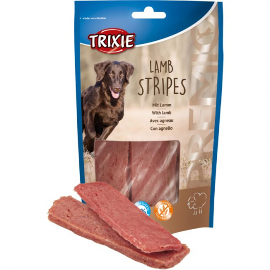 Лакомства для собак Trixie, полосы со вкусом баранины (100 г) - 1