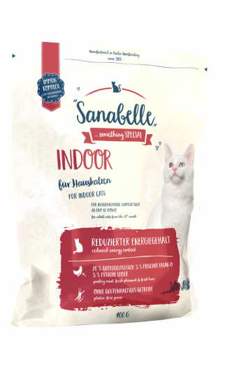 Сухий корм для дорослих котів домашнього утримання Bosch Sanabelle Indoor (400 гр) - 1