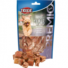 Ласощі для собак Trixie, кубики зі смаком кролика (100 г)