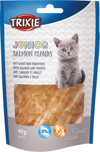 Ласощі Junior Salmon Clouds для кошенят - 1