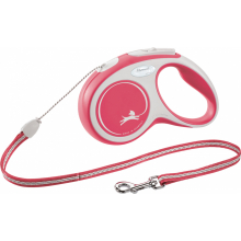 Повідець-рулетка трос flexi COMFORT Cord S (червоний)