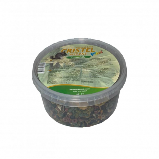 Натуральный корм для шиншилл "Chinchilla" Natural Line Plus (3 л/1,2 кг) - 1