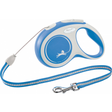 Повідець-рулетка трос flexi COMFORT Cord S(8м) (синій)