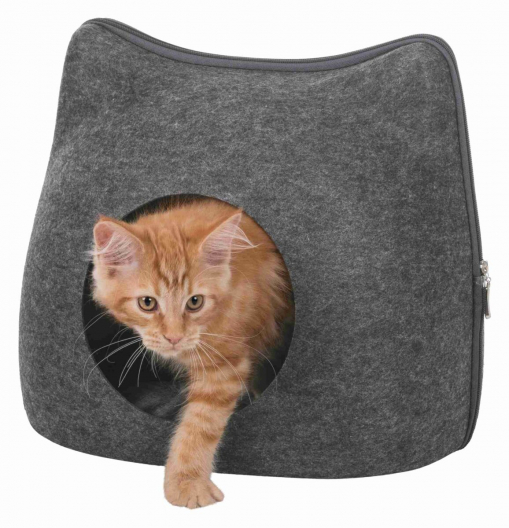Лежак пещера для котов "Cat" (38х35х37см) - 1