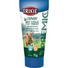 Ласощі для собак Trixie, печінковий паштет з коноплею (75 г)