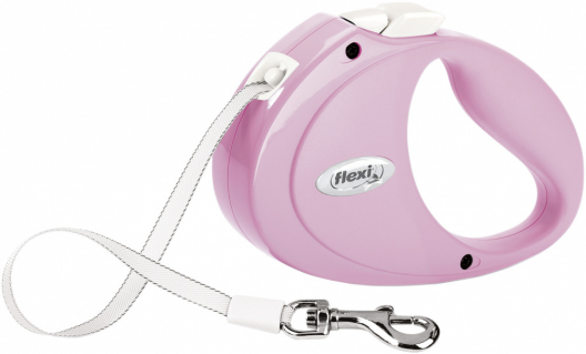 Повідець-рулетка flexi PUPPY XS (рожевий) - 1
