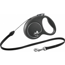 Повідець-рулетка flexi BLACK DESIGN S (чорний)