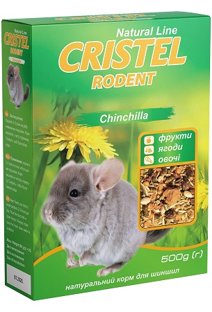 Chinchilla "Natural Line" корм для шиншил (500 гр) - 1