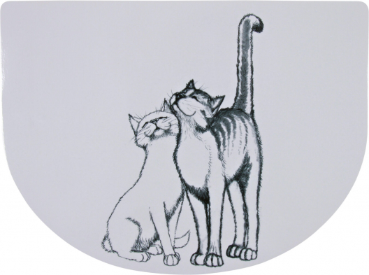 Килимок під миски "Pussy Сat" (40х30 см) - 1