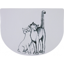 Коврик под миски  "Pussy Сat" (40х30 см)