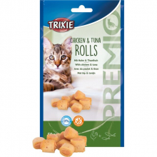Ласощі для котів Trixie, зі смаком курки та тунця (50 г)