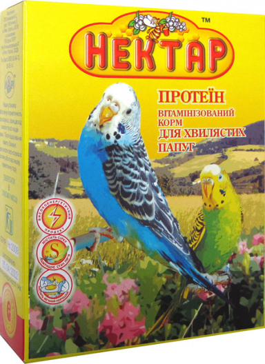 Лорі "Нектар" протеїн, вітамінізований корм для хвилястих папуг - 1