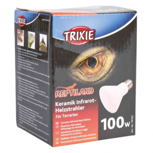 Інфрачервона лампа керамічна для тераріумів TRIXIE (100Вт) - 1