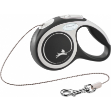 Повідець-рулетка трос flexi COMFORT Cord XS (чорний)