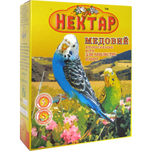 Лорі "Нектар" медовий, вітамінізований корм для хвилястих папуг