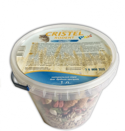 Hamster "Natural Line Plus" корм для хомяков и мелких грызунов (400 гр) - 1