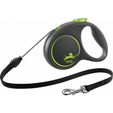 Поводок-рулетка flexi BLACK DESIGN M (зеленый)
