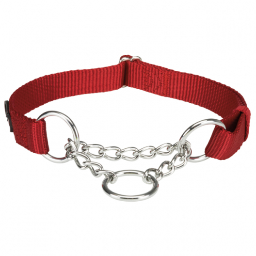 Ошейник-петля Premium M-L (красный) - 1