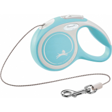 Повідець-рулетка трос flexi COMFORT Cord XS (блакитний)