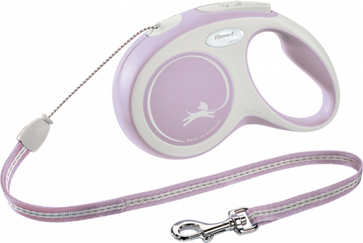 Повідець-рулетка трос flexi COMFORT Cord S(8м) (рожевий) - 1