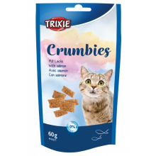 Ласощі "Crumbies" для котів з лососем (60 г)