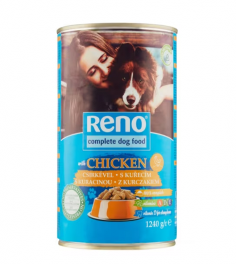 Консервы для собак RENO со вкусом птицы (1240 г) - 1