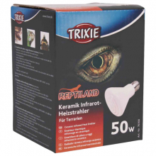Инфракрасная лампа керамическая для террариумов TRIXIE (50Вт)